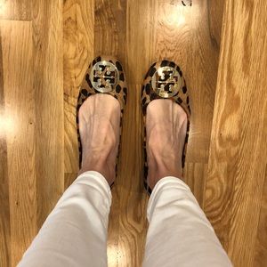Tory Burch Leopard Flats NEW!!!